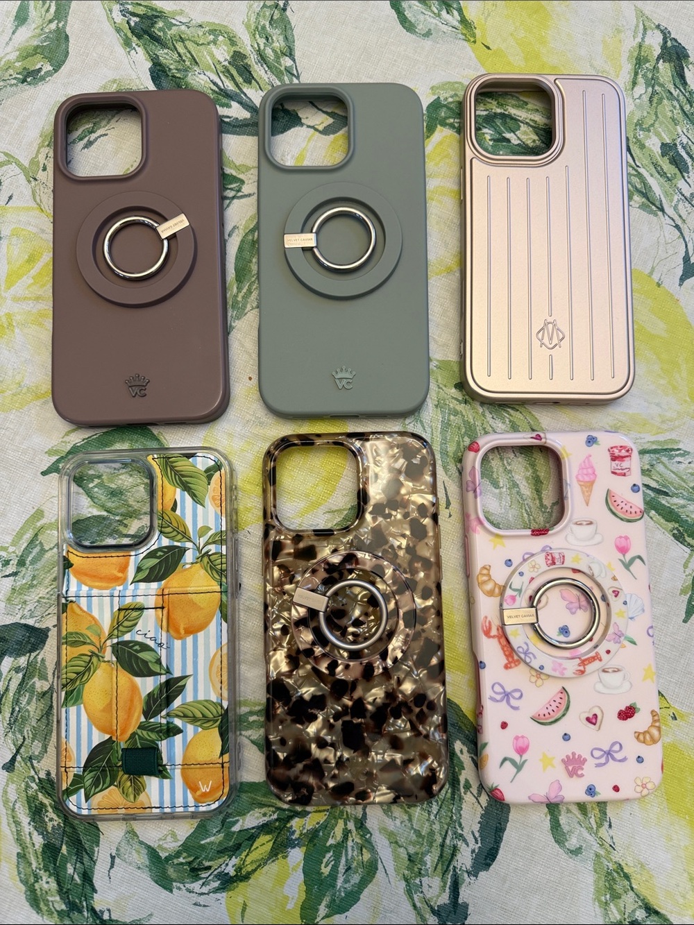 Set of 6 iPhone 16 Pro Max Cases